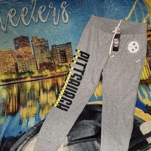 NFL Pittsburgh Steelers Gray Sweatpants